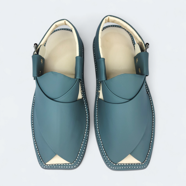 Modern Kaptan Lightweight Medicated Chappal Genuine Tan