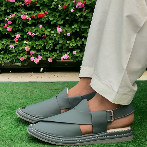 Modern Kaptan Lightweight Medicated Chappal Genuine Tan